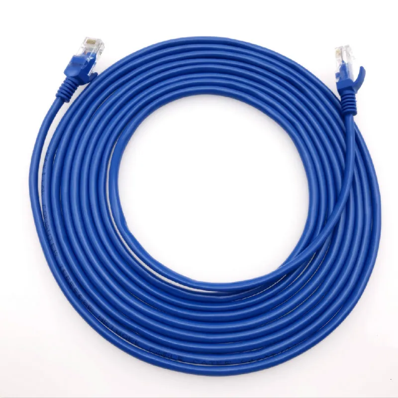 

1m/2m/3m/5m/10m RJ45 Ethernet Network LAN Cable Cat 5e Channel UTP 4Pairs 24AWG Patch Cable Router Interesting