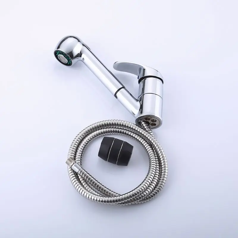 Kitchen Tap Single Handle 360 Degree Swivel Rotation Pull Out Sink Water Saving Hot Cold Mixer Bathroom | Обустройство дома