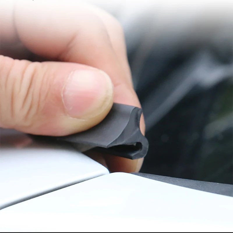 Автомобильная уплотнительная лента ветрозащитный спойлер Защита краев наклейка