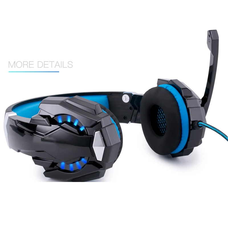 

Wired Gaming Headset Headphones Surround sound Deep bass Stereo Casque Earphones with Microphone Game for XBox for PS4 PC Laptop