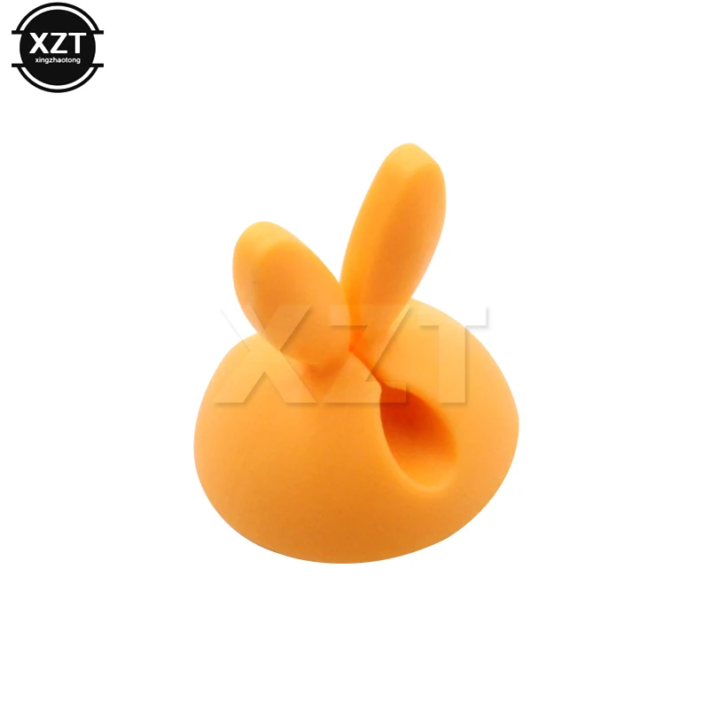 5 шт. Кабельный органайзер силиконовый usb кабель для намотки рабочего стола