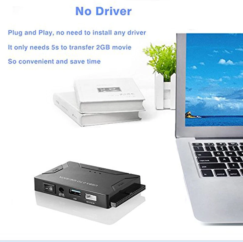 Адаптер для передачи данных USB 3 0 к SATA IDE ATA в 1 ПК ноутбука 2 5 &quot3 5&quot HDD жесткий диск
