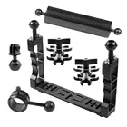 Алюминиевый кронштейн для подводной фотосъемки с ЧПУ, портативный удлинитель, монтажный адаптер, водонепроницаемый комплект для подводного фонарика