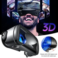 hot virtual reality vrg pro 3d vr headset smart glasses helmet for smartphones cell phone mobile 5 to 7 inches lenses binocular