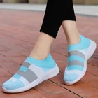 Женские кроссовки без шнуровки, кроссовки на платформе, повседневная обувь для улицы, 2022