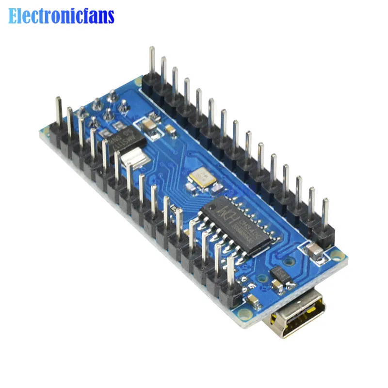 Плата драйвера микроконтроллера NANO V3.0 3 0 CH340 G CH340G Mini USB Atmega328 ATmega328P плата для Arduino 2