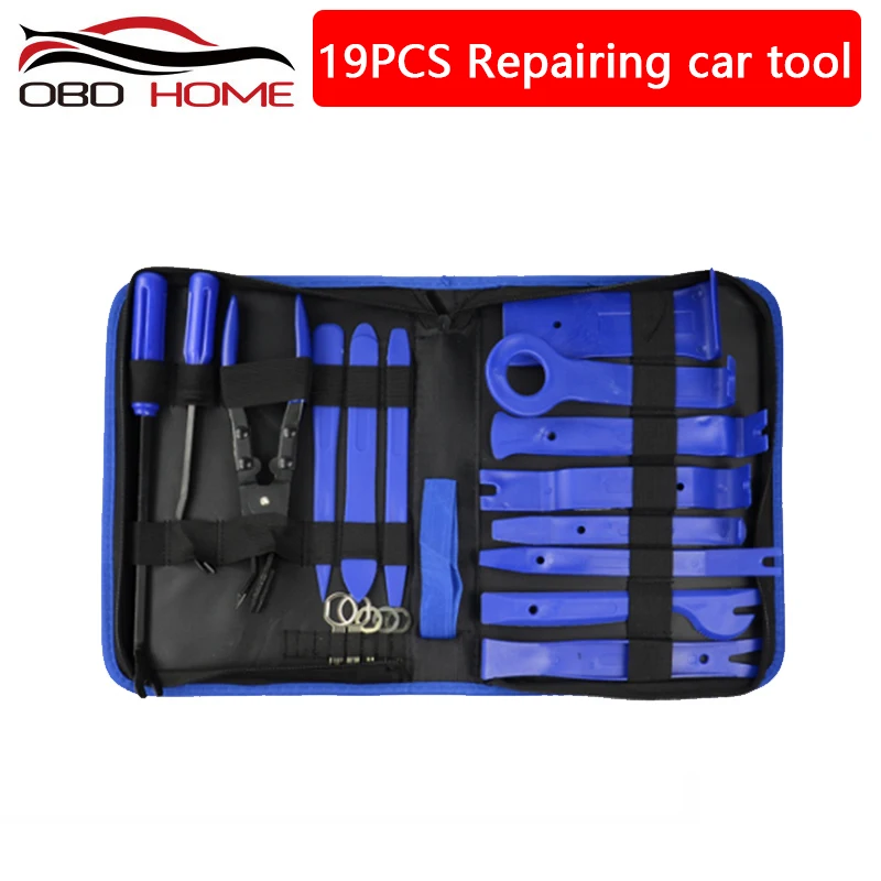 19 шт. автомобильный аудио комплект для технического обслуживания авто отделка