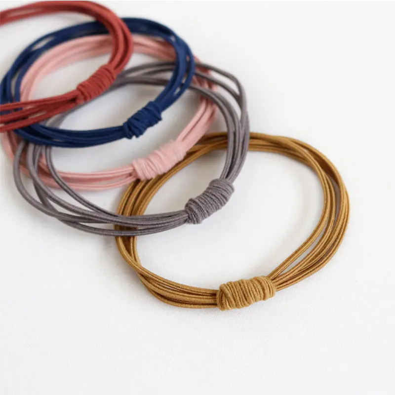 

10pcs/1pcs 5CM women Rubber bands Scrunchy Hair Accessories Elastic Hair Bands Girls Headband decorations ties Gum for hair