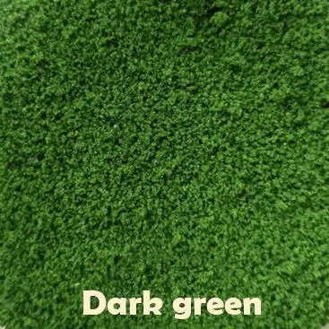 Dark green 500ml Миниатюрная модель 500 мл топографические частицы губки растительность газон порошок травы песок стол ландшафтные материалы - Цвет: Dark green 500ml