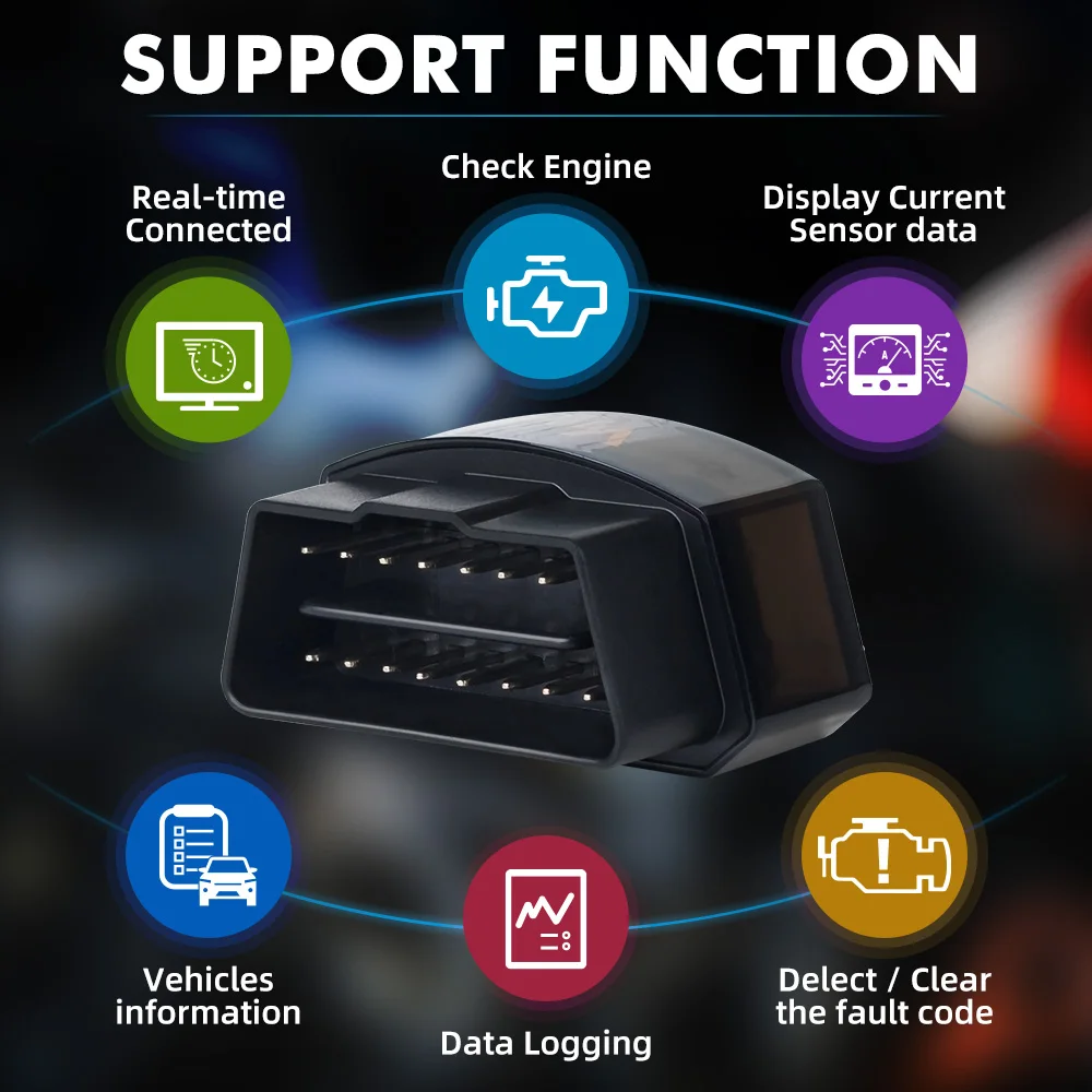 Vgate vlinker MC iCar Pro Bluetooth 4 0/WIFI OBD2 сканер для Android/IOS as icar2 ELM327 автоматический считыватель
