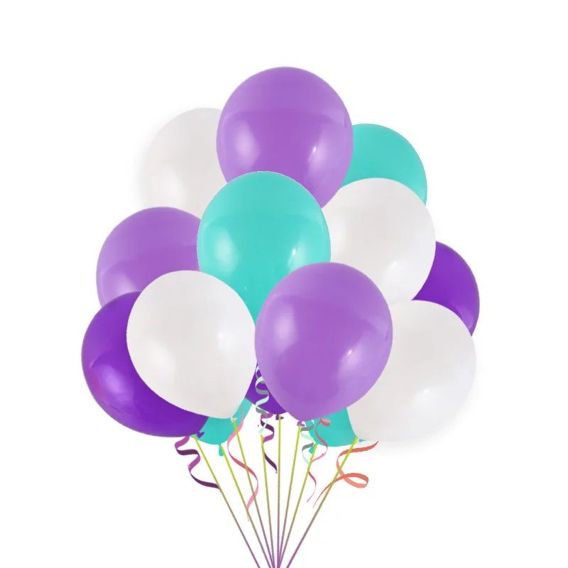 

50pcs Four Color Mixed 12 inch Latex Balloons Happy Birthday Party Decorations Wedding Decorations Globos DIY Kids Toys Gifts