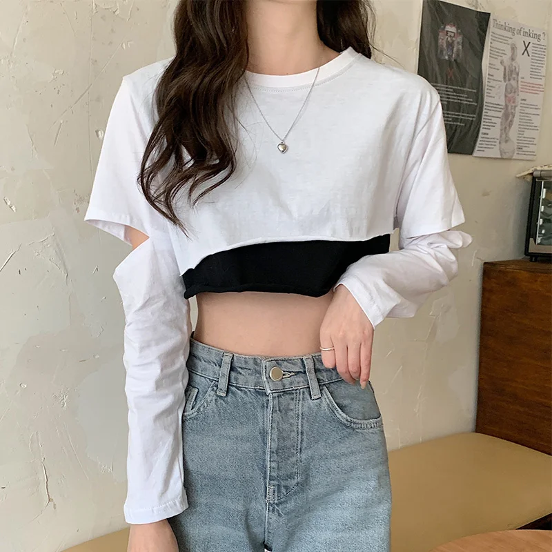 

2021 футболка с коротким рукавом Женская Осенняя футболка оверсайз