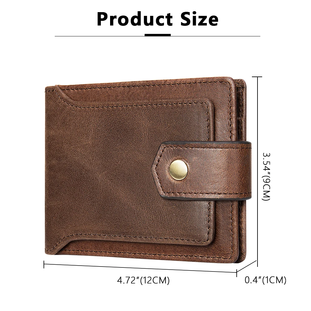 MVA кошелек мужской кожаный тонкий из натуральной кожи мужские кошельки с картами