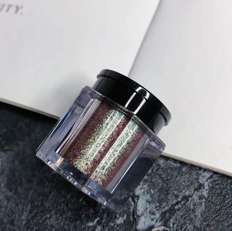 UCANBE 8 голографические металлические Duochrome тени для век Кристальные блестящие