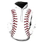 Новинка 2020, забавная брендовая бейсбольная Толстовка с 3D принтом, толстовки унисекс, толстовка в стиле хип-хоп, модная уличная одежда, мужские и женские толстовки