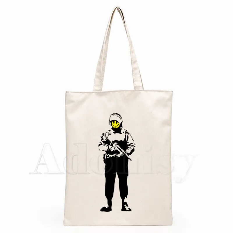 Новое поступление Kcco воздушный шар девочка Бэнкси многоразовая сумка для