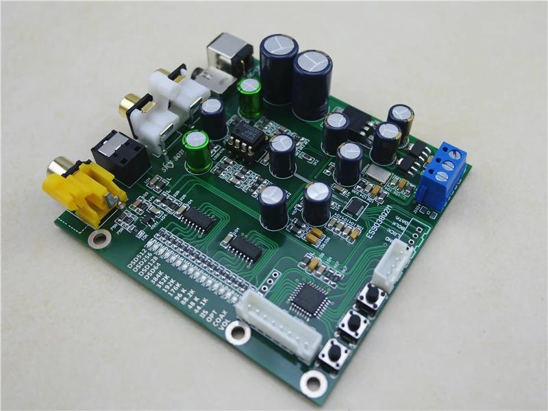 ES9038 Q2M DAC декодер плата IIS DSD волокно коаксиальный вход 384k dop128|Детали и аксессуары| |