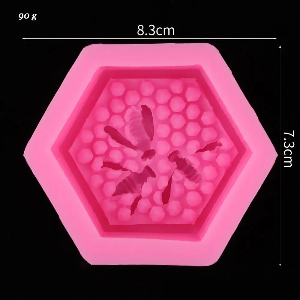 1 шт. форма для выпечки тортов 3D пчелиные соты силиконовые формы мыла Свеча