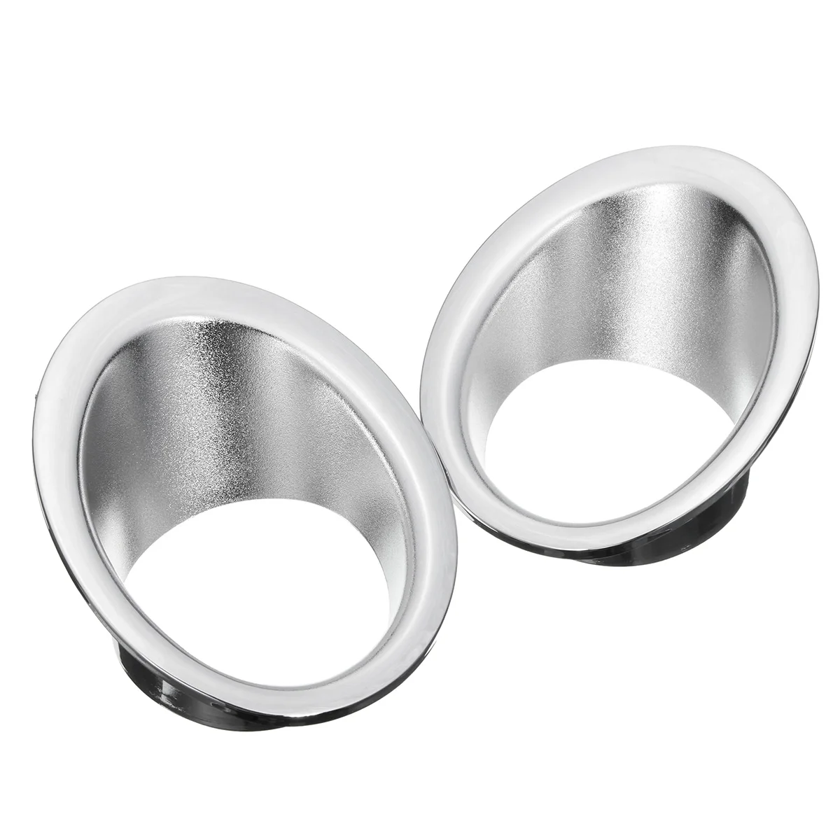 2 шт. хромированный автомобильный передний противотуманный светильник крышка