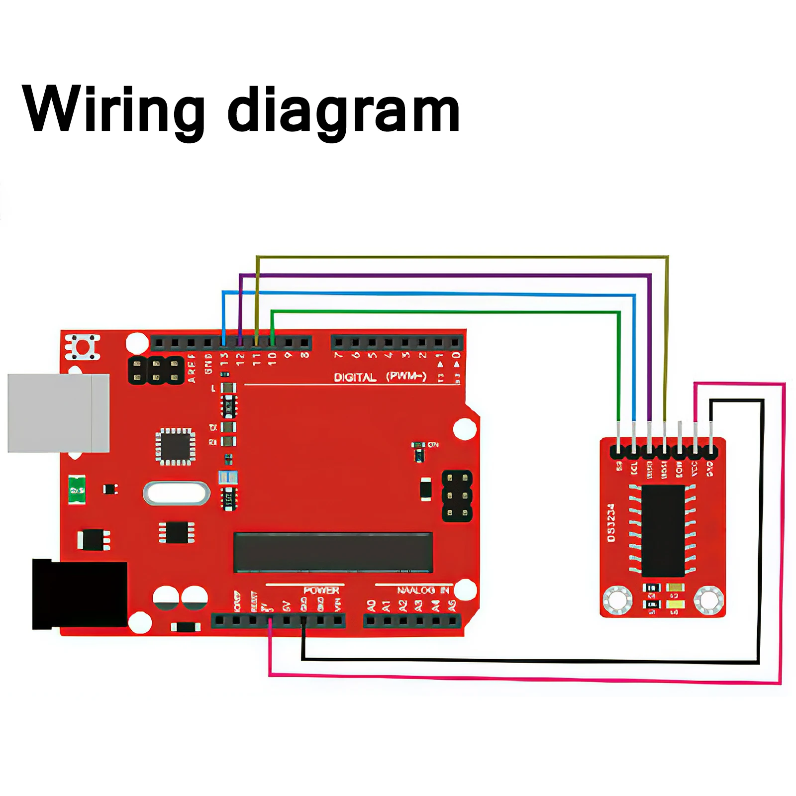 Совместимость с Arduino DS3234 модуль RTC Высокоточный часов в режиме реального времени