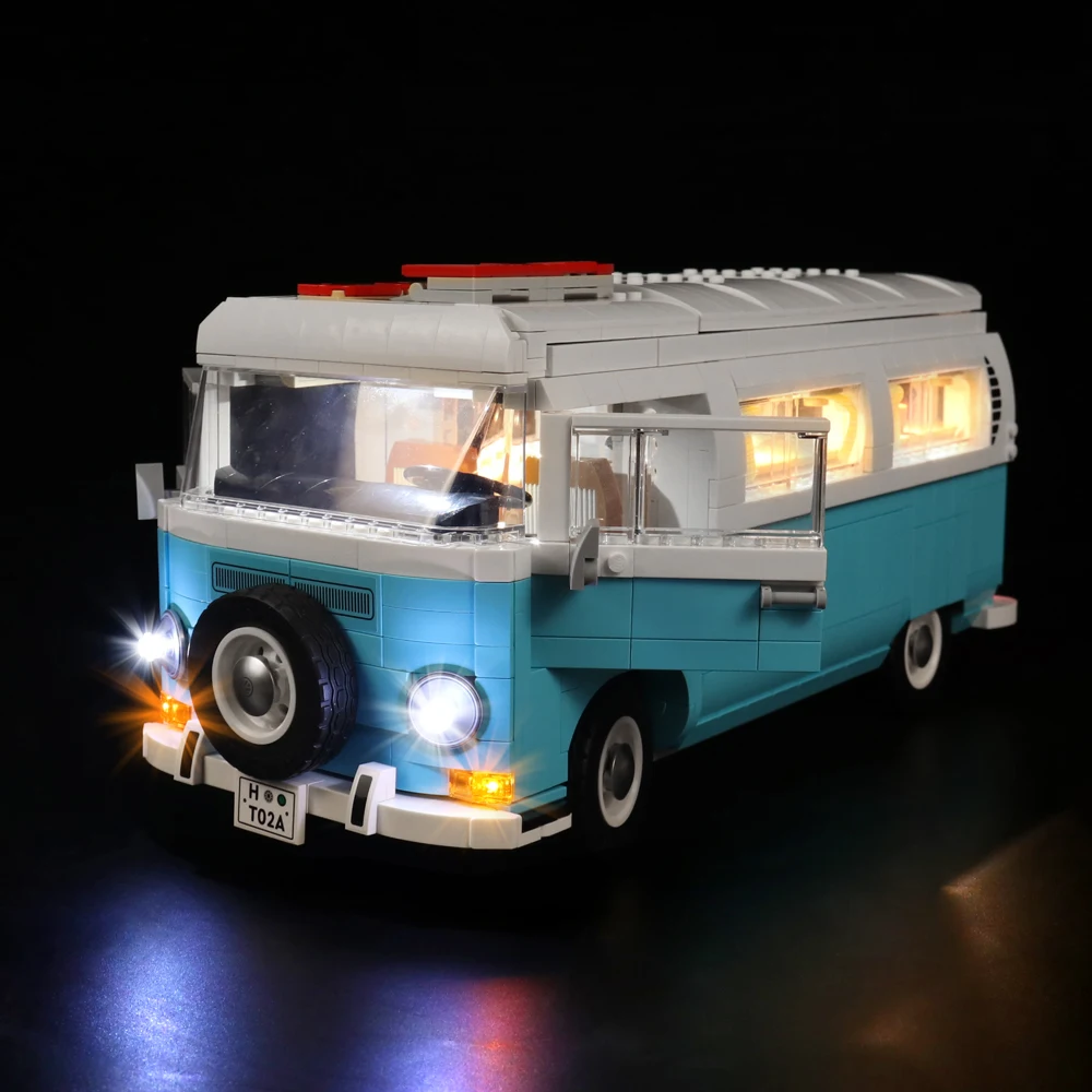 

Светодиодный светильник, совместимый с LEGO 10279 T2, комплект для кемпера, фургона, светильник, строительные блоки, кирпичи, игрушки, только свет ...