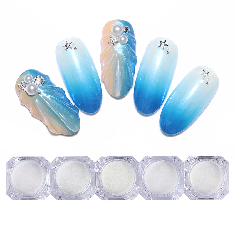 31 узор блеск для ногтей мерцающий зеркальный порошок Блестящий сахар