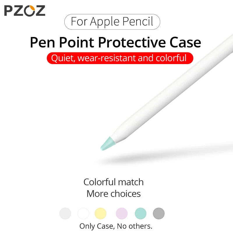 PZOZ защитный чехол для Apple Pencil 1 2st ручка стилус чехол силиконовый защитный чехол для Apple Pencil2 Ipencil