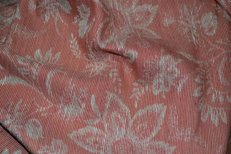 Внешняя торговля модное красивое элегантное Красное Жаккардовое платье из