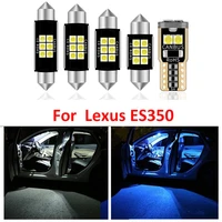 11pcs white canbus led bulbs interior map trunk door light kit for lexus es350 2007 2010 2011 2012 vanity mirror plate lamp