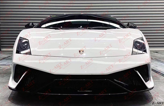 Z-ART для Lamborghini Gallardo тюнинг-пакет LP550 подтяжки лица передний бампер LP560 LP570 Рабочий