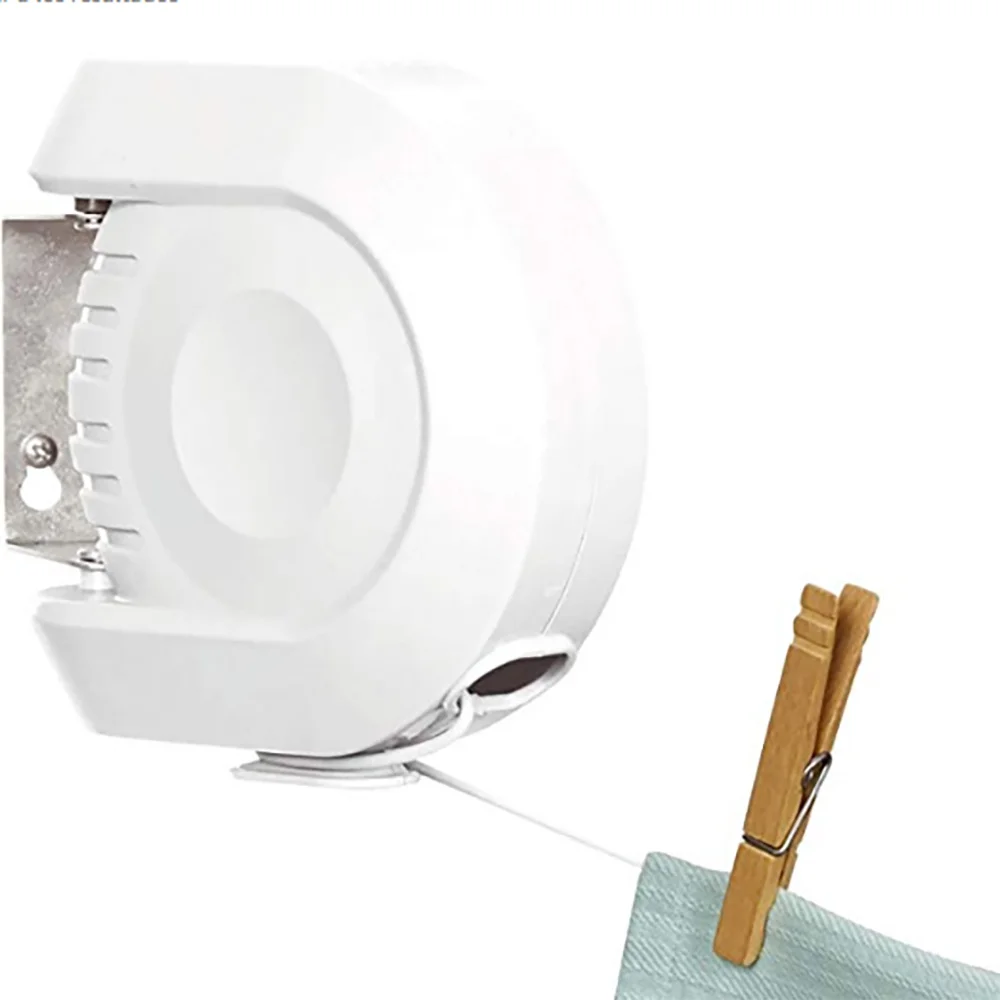 Выдвижная бельевая веревка для ванной комнаты выдвижная Веревка белья сушилка