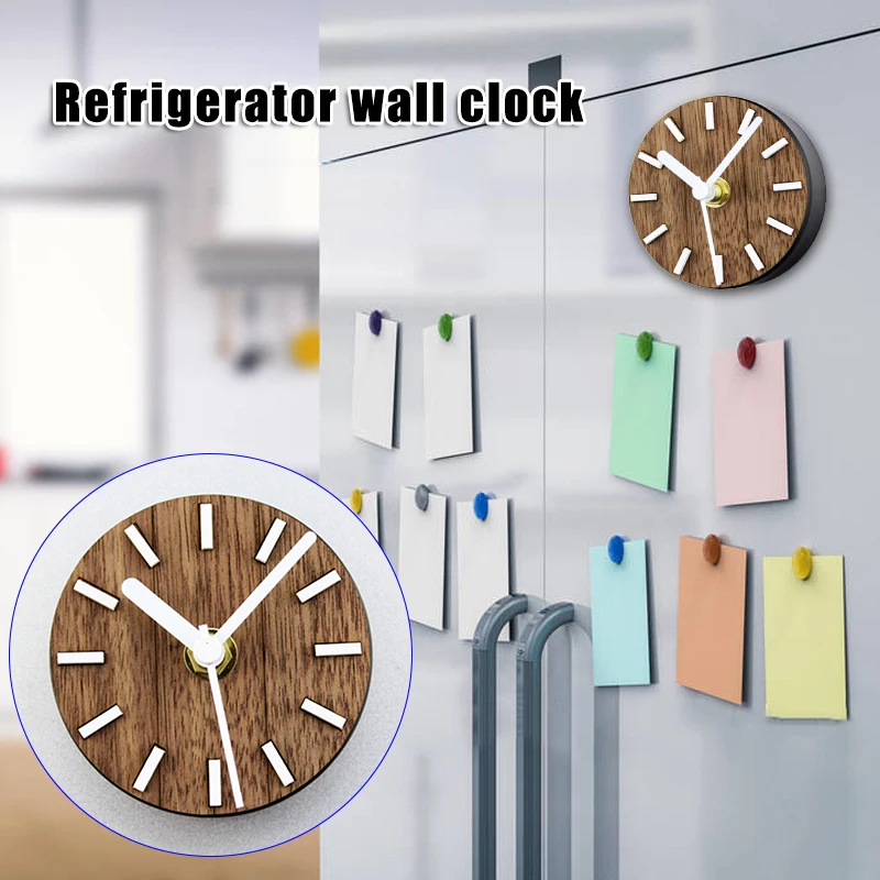 

Wooden Wall Clock Modern Design Nordic Brief Living Room Decoration Kitchen Clock Art Wall Watch Home Decor Battery Operated
