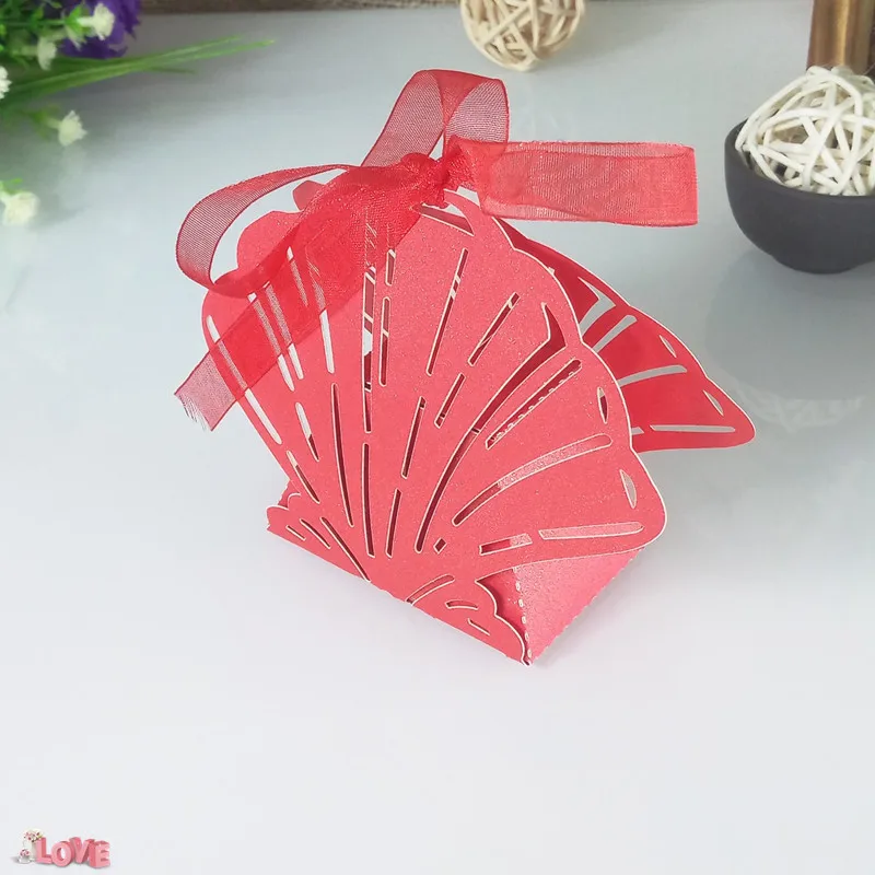 50 шт. лазерная резка Свадебная конфетная коробка Подарочная Рождественские День