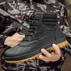 Кожаные военные ботинки, ботинки спецназа, тактические, военные, ботинки для пустыни, водонепроницаемые уличные мужские ботинки, походные ботинки