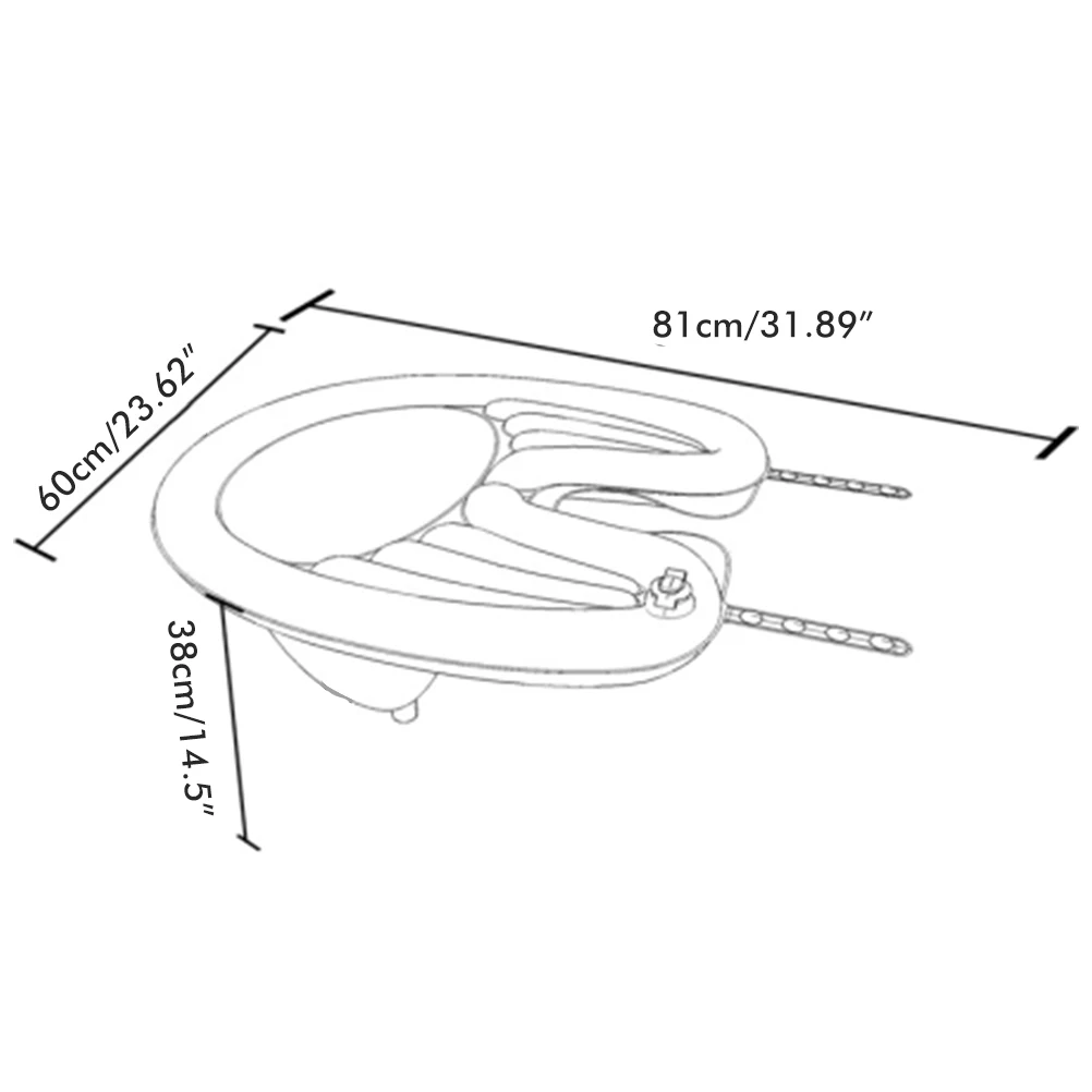 Надувная раковина для мытья волос портативная складная шампуня из ПВХ