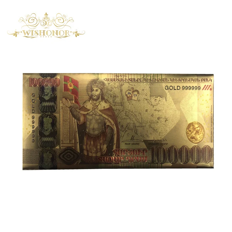 nice 10 шт/партия золото 999 Япония конверт 10000 иен конверт в 24k позолоченные реплики для красивых подарков - Цвет: nice