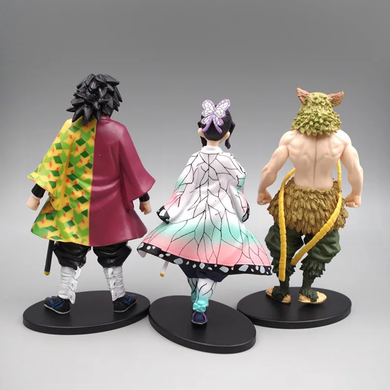 

Anime Demon Slayer Figure Kamado Tanjirou Kamado Nezuko Tomioka Giyuu Kochou Shinobu Agatsuma Zenitsu PVC Action Figure Toy Gift