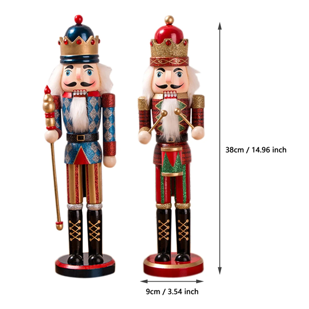 Рождественское украшение деревянный Щелкунчик солдат подарок классика ручная