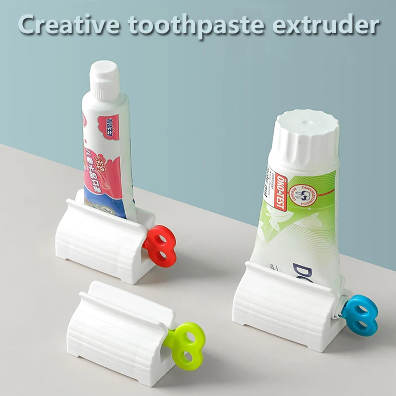 

Bathroom Accessories Set Rolling Toothpaste Squeezer Tube Toothpaste Tooth Paste Squeezer Dispenser Creative Toothpaste Holder