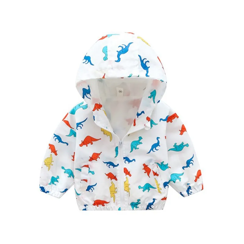 

Baby Clothes Girls Boys Spring Autumn Jacket Cool Dinosaur Toddler Boy Clothes Spring Children Active Outerwear Coats For Girls