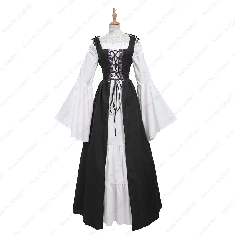 Средневековый Викторианский Ретро готический Ренессанс Эльф принцесса длинные