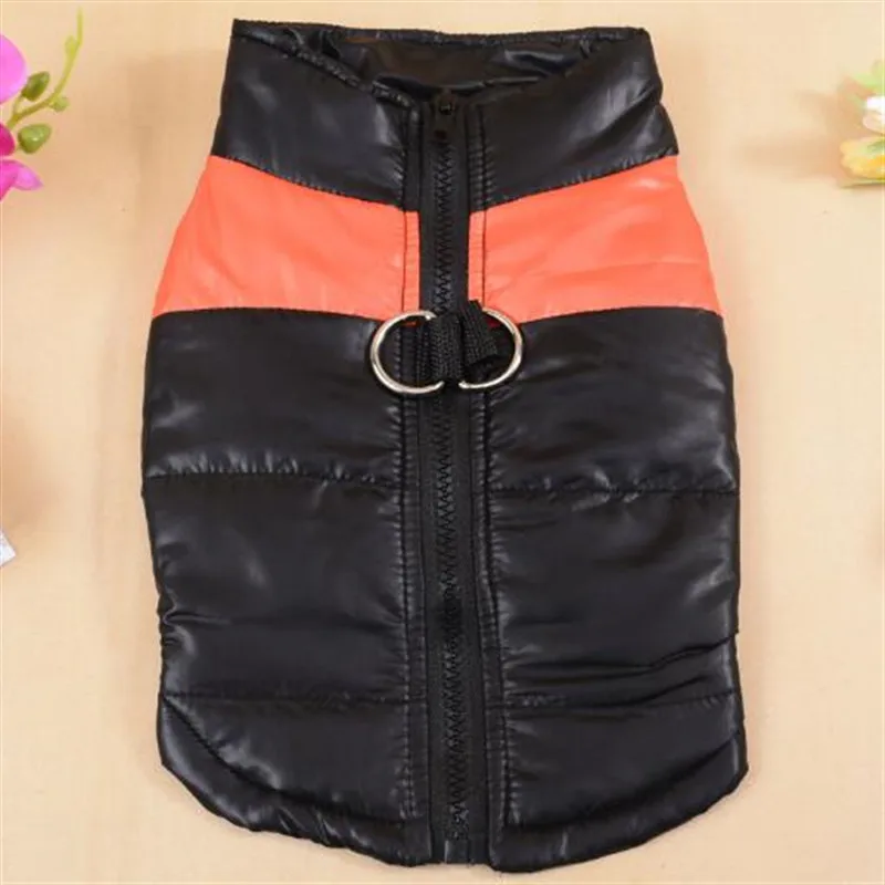 Winter Warm Pet Dog Vest Clothes Goods Waterproof Zip-up Coat Jacket For Small Dogs Puppy Cat Raincoat Apparel DOGGYZSTYLE