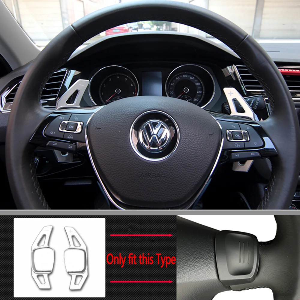 

For Volkswagen Tiguan MK2 VW Golf7/8 MK7/8 Variant Alltrack MK7 T-Cross Passat B8 Steering Wheel DSG Shift Paddle Shifter Extend