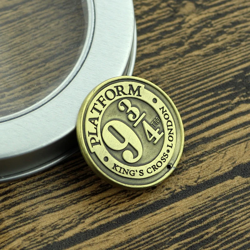 Коллекционная Бронзовая Монета на платформе 9 3/4 в стиле древней