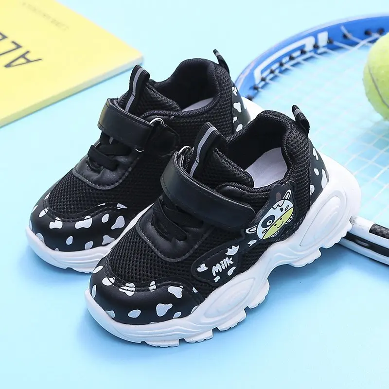 

Milk Cow Print Kids Infant Sport Shoes Unisex