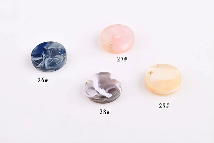 Круглые сережки из уксусной кислоты ручная работа подвеска для ушей ювелирный