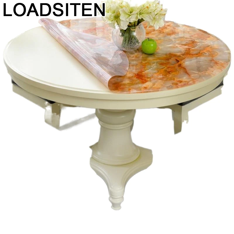 

Plastic Dining Waterproof Obrusy Na Mantel Redondo Round Tablecloth Cover Manteles Nappe PVC Toalha De Mesa Table Cloth