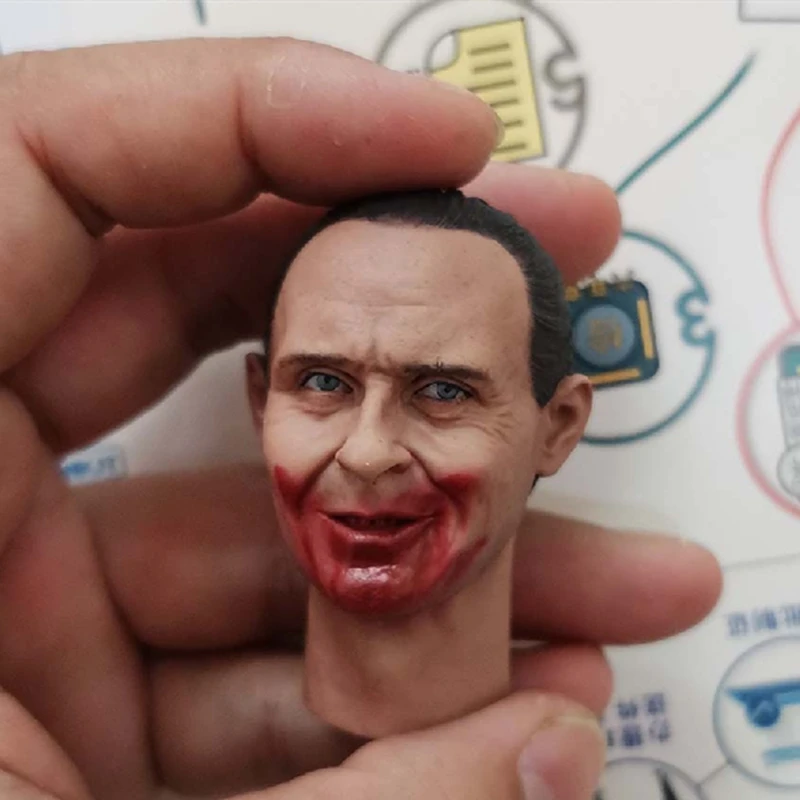 Голова в масштабе 1/6 Ганнибал тишина ягнят Энтони Хопкинс голова для экшн-фигурки