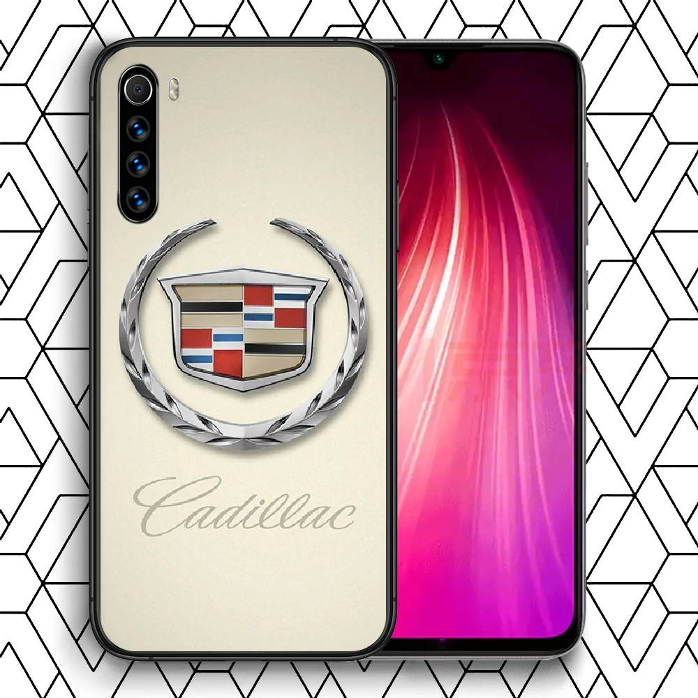 

Cadillac Sports Car Phone case For Xiaomi Redmi Note 7 8 8T 9 9S 4X 7 7A 9A K30 Pro Ultra black waterproof trend Etui soft back