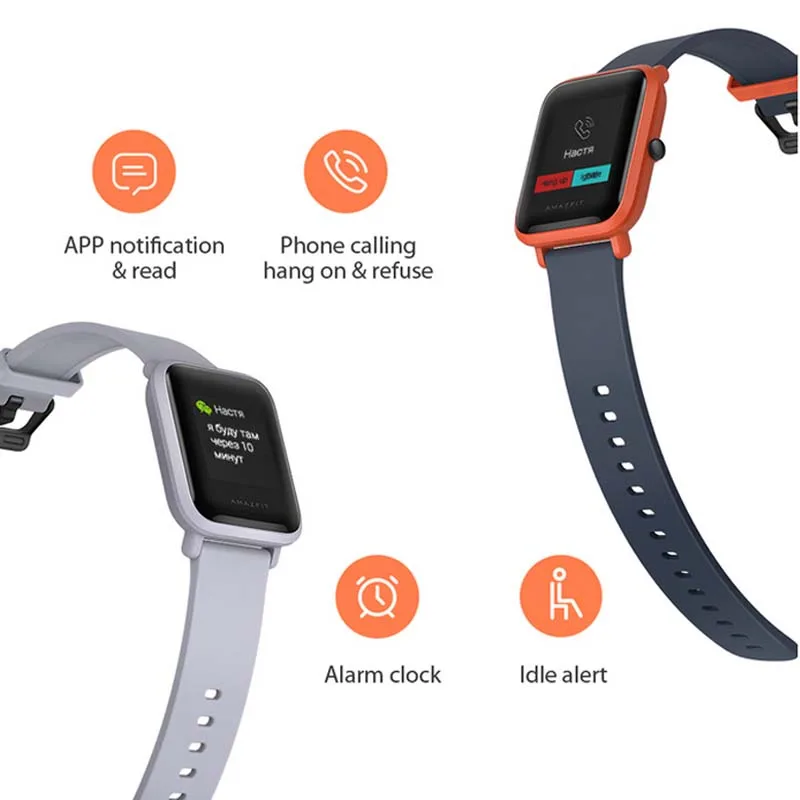 Xiaomi Amazfit Bip Smart Satch Globle Версия Huami Pace Lite IP68 GPS Gloness умные часы с частотой сердечных сокращений 45 дней в режиме ожидания